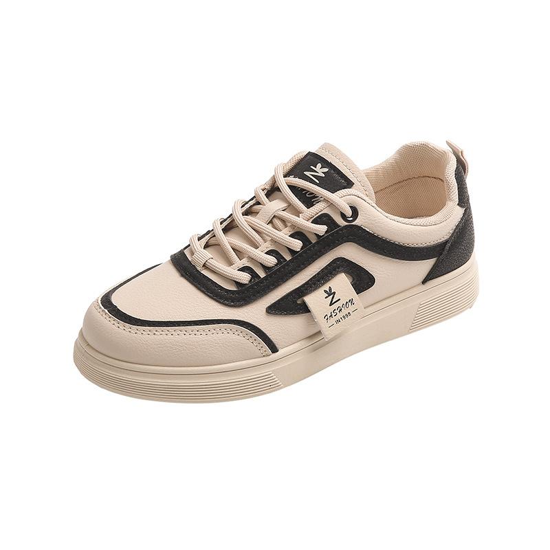 Little White Shoes Women's Spring New Ins Female Students' Leisure Sports Versatile Board Shoes Street Shot Q