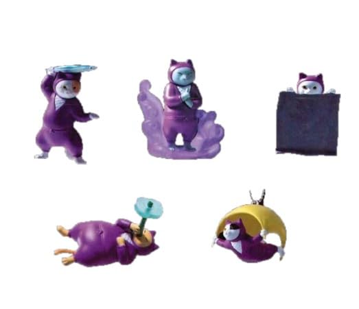 Ninja Cat ~Ninjutsu (Nyanpo) XX Technique~ [Set of 5 (Full Set)] Gacha