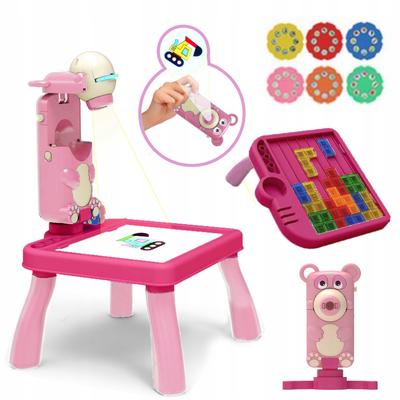 Projector Drawing Projector Table Bear Water Game Tetris For Children