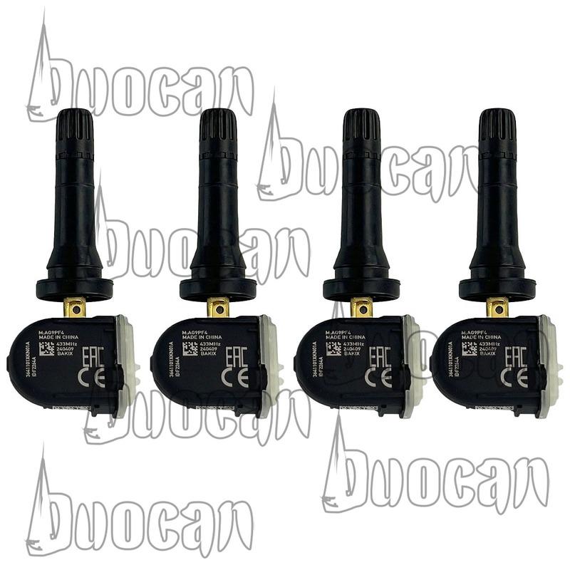 4 PCS Tire Pressure Monitor Sensor 3641101XKN01A 433MHz For Haval Dargo Greatwall Poer Tank 300