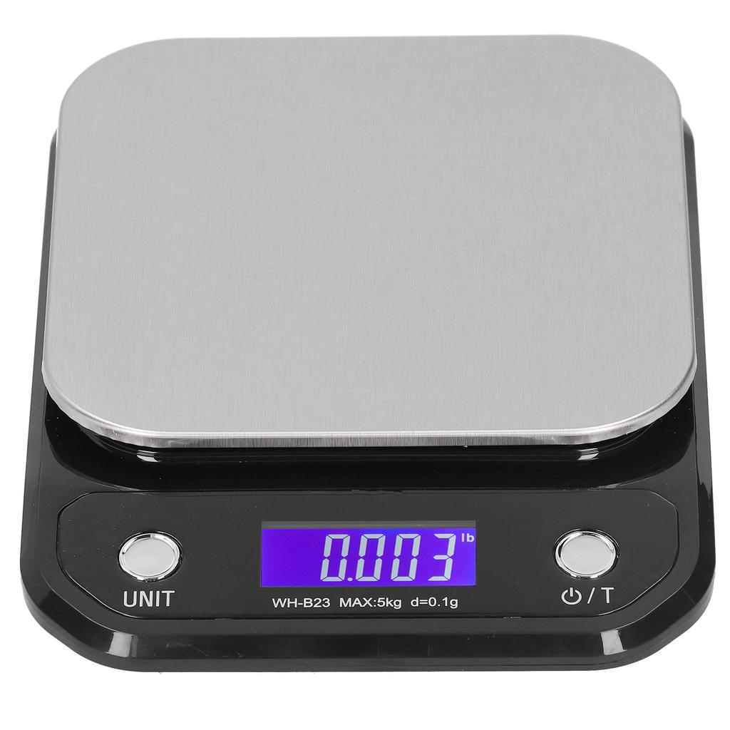 HighAccuracy Digital Scale Portable Electronic Kitchen Scale Food Measuring Weight Tool(5kg/0.1g )
