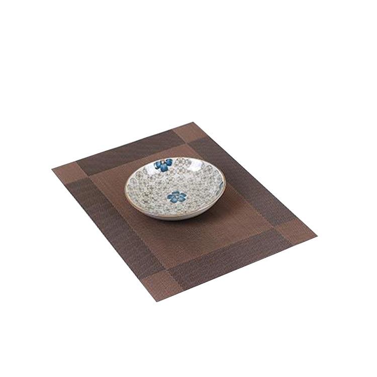 Teslin Placemat, European-style Western Placemat, Hotel PVC Placemat, Non-slip and Heat-insulating Coaster, Easy-to-wash and Quick-drying Table Mat