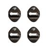 4pcs Car Door Lock Cover Protect Buckle Cover Stickers For Toyota Harrier Accessories K33