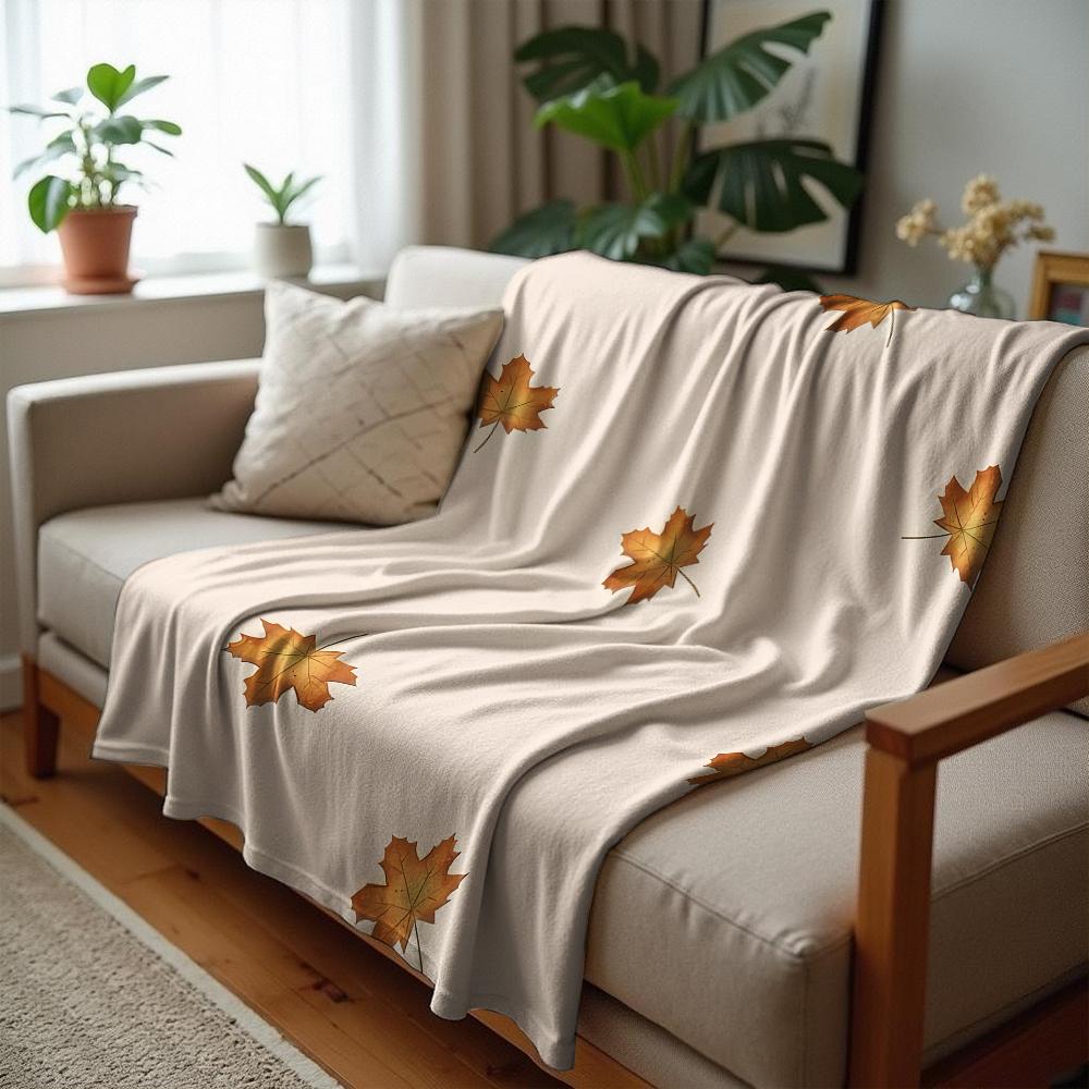 Minimal Cream Strawberry Anime Cartoon Flannel Blanket Soft Warm Throw for Bedroom Sofa Car Kids Holiday Gift