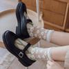 Ella See-Through Socks Summer Lace Stockings Flower Mesh Socks