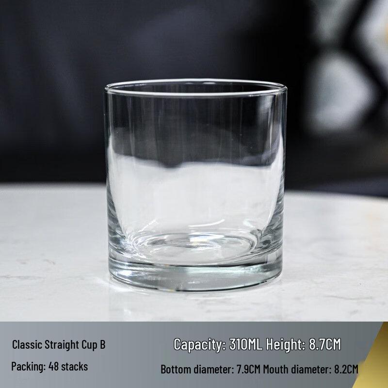 Shangqi Classic Thick-Bottom Straight Glasses Set