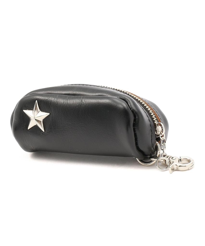 Schott ONE STAR KEY CASE, Men's, F 010, Black, 782-5970020