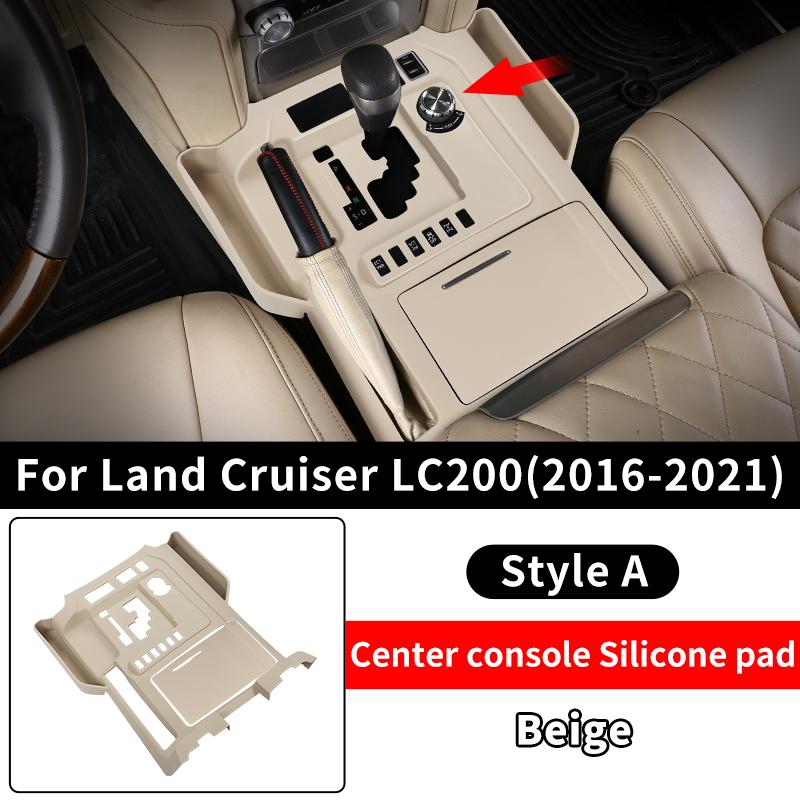 For Toyota Land Cruiser LC200 200 2008- Central Control Protective Sleeve Dust Cover Car Interior Decoration Accessories LHD