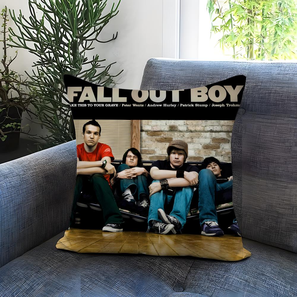 Popular Fffall Out Boyew Cushion Cover Comfortable Reversible Pillow Cover Ideal for Car Sofa Bedroom Beyond