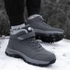 Herrenstiefel Winterstiefel Damenstiefel Plüschleder wasserdichte Turnschuhe Outdoor warme Stiefel Unisex Kletterschuhe Schnürstiefel Wanderstiefel Mann