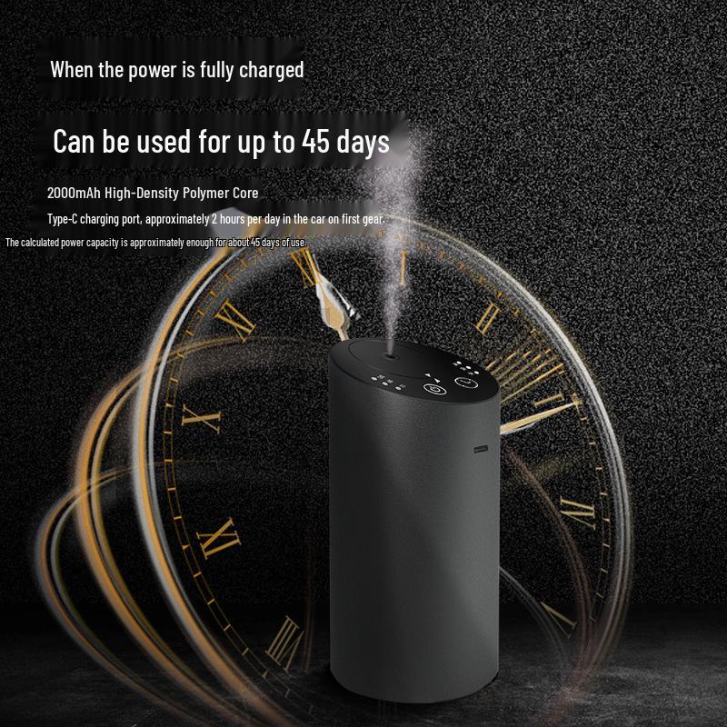 Cross-Border Car & Bedroom Aroma Diffuser - Automatic Spray Air Freshener.