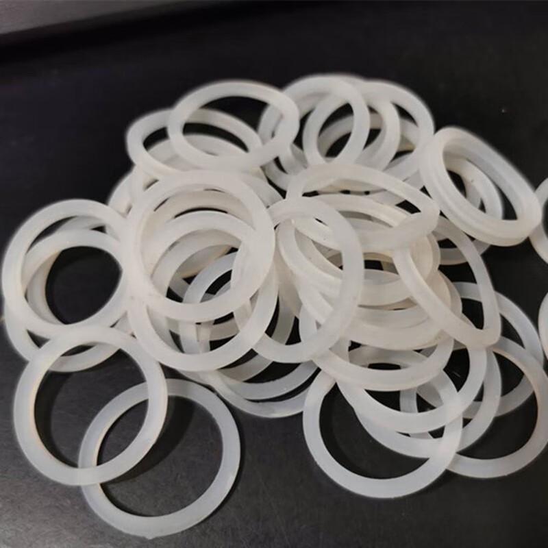 High-Temperature Silicone Flat Gaskets for Pipe Joints