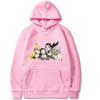 Japanese Animation Autumn Hoodie Fashion Design Men's Women's Sweatshirt Fleece Oversized Couples Streetwear Hoodies