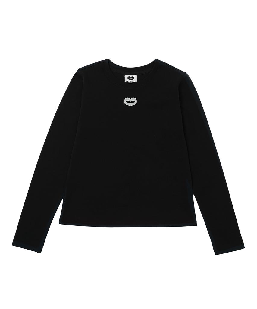 Mihebeu Classic Small Symbol Long Sleeve Black