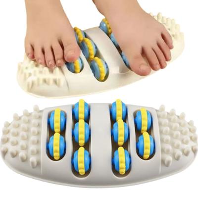 Raised Foot Massager Trigger Point Reflexology Foot Roller Massager  Office Home