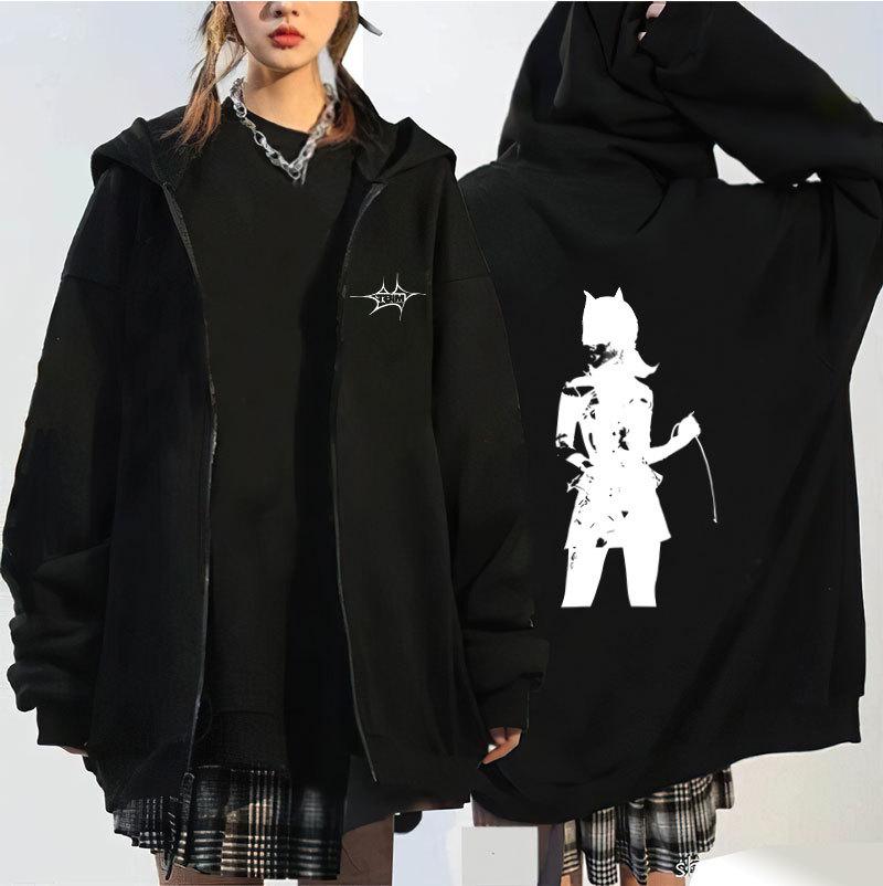 

TBIN Anime Print Round Neck Loose Fit Short Sleeve T-Shirt for Couples L