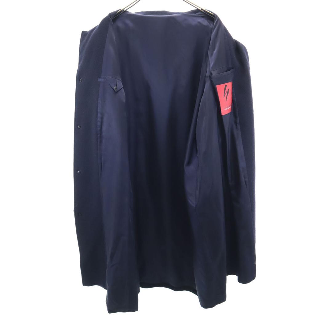 Y’s for men made in Japan Compressed wool Stainless collar coat Men's Used