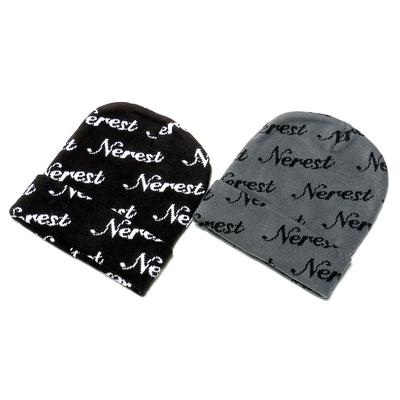 2025 Autumn and Winter New Knitted Hat Wool Hat Casual Hip Hop Pullover Hat Letter Jacquard Knitted Hat Men's Cold Hat