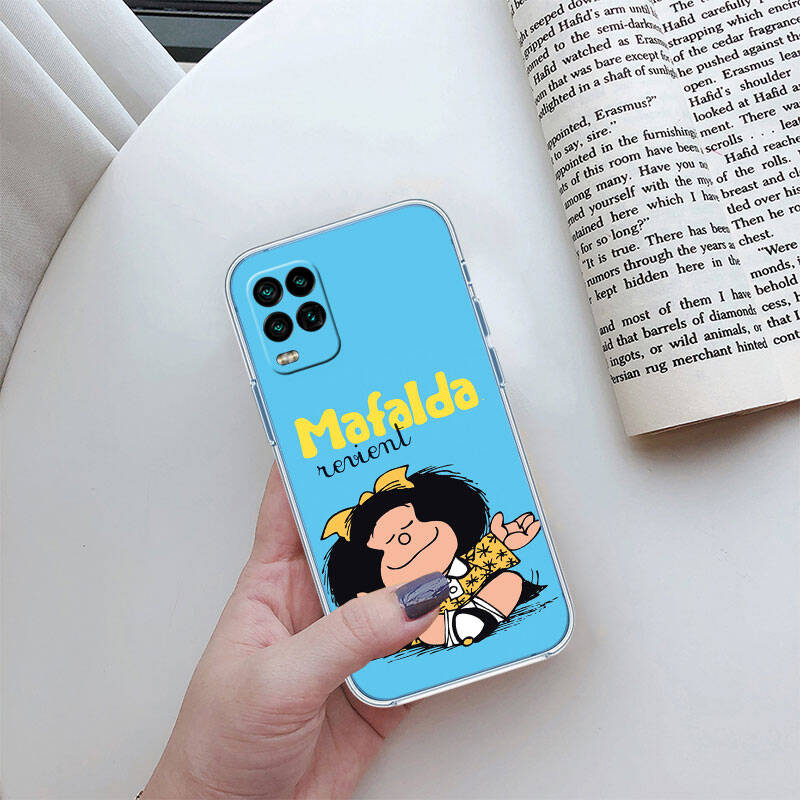 MH88 Mafalda Case for Motorola E7 G6 G7 G8 G9 Plus Power Play G10 G20 G04 E30 E40 E22 E20 E13 E15 G22 G23 G05 G75 G35 G55