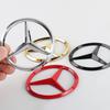 GLC GLB 70mm Car Front Engine Emblem Logo Stickers Accessorie For Mercedes Benz C E S Class W204 W205 W212 W213 W211 W220 W222