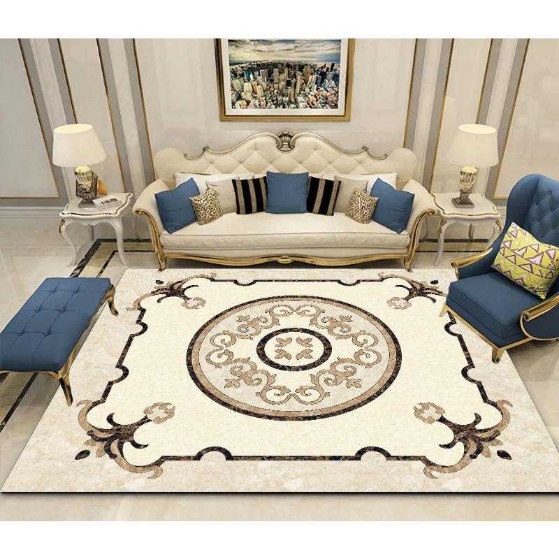 Marble Living Room Carpets Entrance Doormat Floor Mats Carpets Anti-Slip Bathroom Mat Rugs Balcony Rug