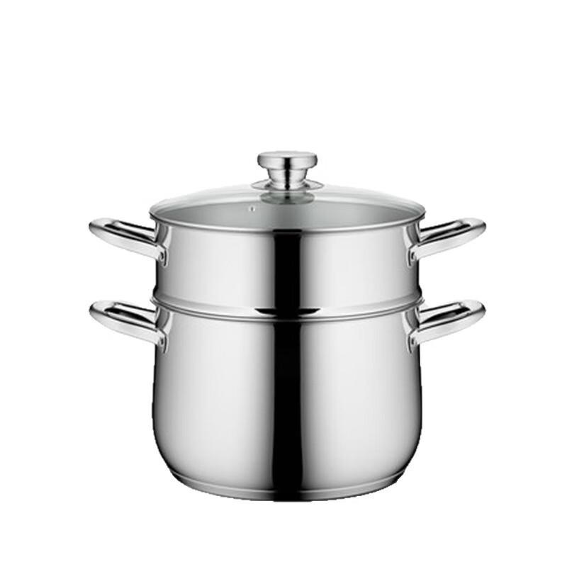 Wutuo 28cm Stainless Steel Double Layer Steamer Pot