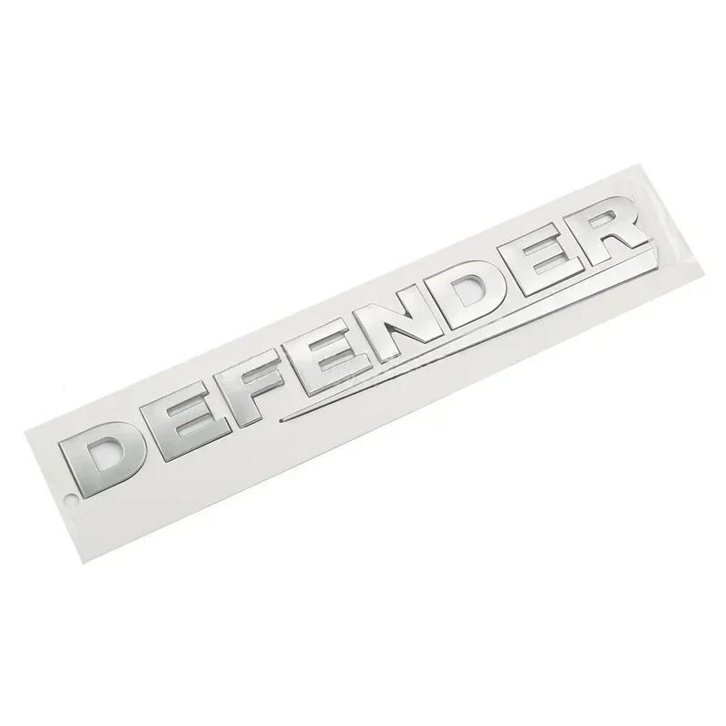 ABS Car Tail Letters Emblem Trunk Badge Stickers for Land Rover Defender Logo EVOQUE Discovery Range Rover Freelander XS3