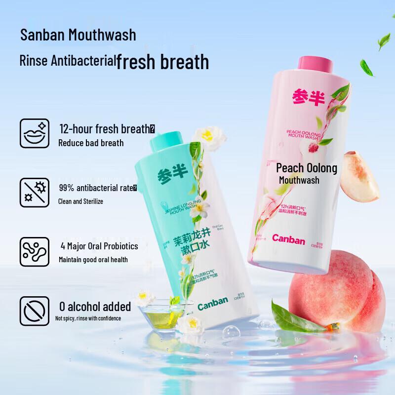 Canban Probiotisches Mundwasser für frischen Atem