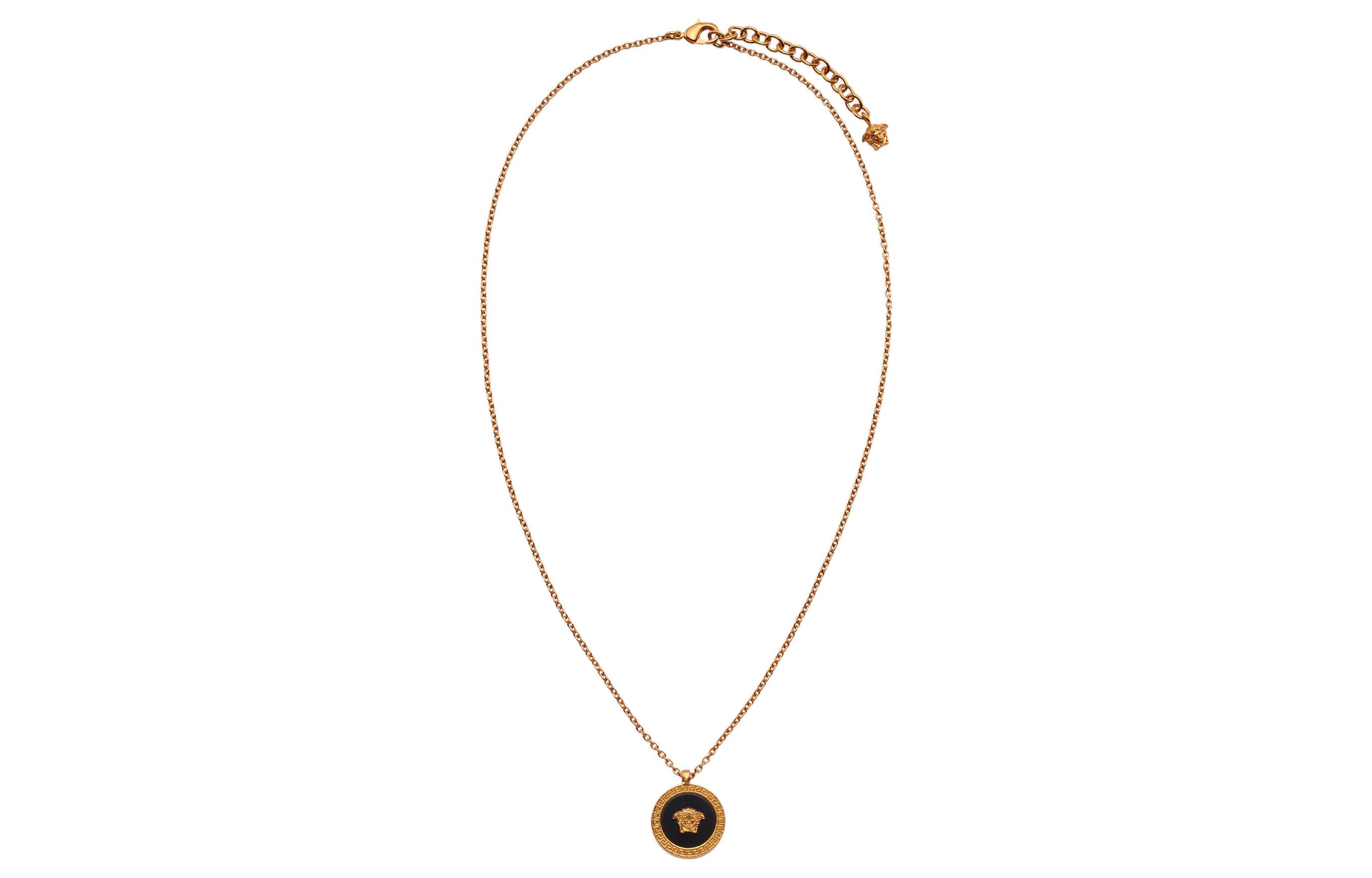 Versace Medusa Chain-Linked Necklace DJMR DG17255-K41T