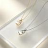 Koreanische Kat's Eye Stein Anhänger Halskette: Elegante, Trendige, Luxuriöse Schlüsselbein-Kette