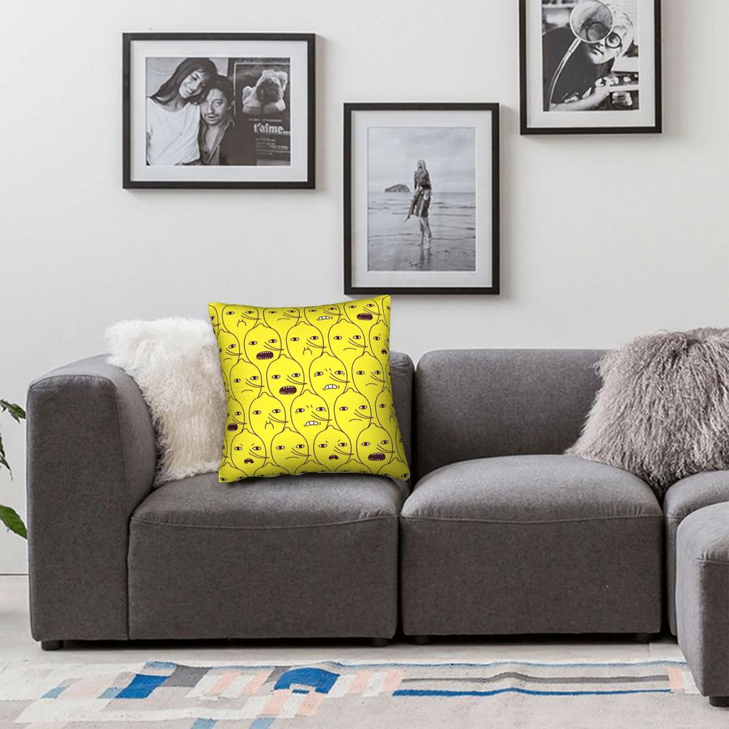 Pillow Cover Lemongrab Unacceptable  Kawaii Pillow Case For Sofa Bedroom Home Decor Pillowcases