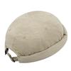 Clape Brimless Roll Retro Outdoor Men's Cap, Cotton, Style, Casual, Round, Slimming, Unisex, (C-HBH01-Beige)