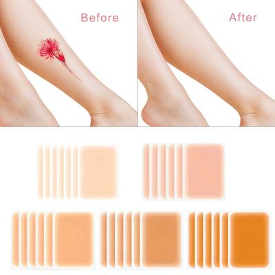 6 Sheets Waterproof Skin Concealing Tape Tattooed Flaw Conceal Stickers Scars Flaw Cover Up Tape Stickers for Weddings