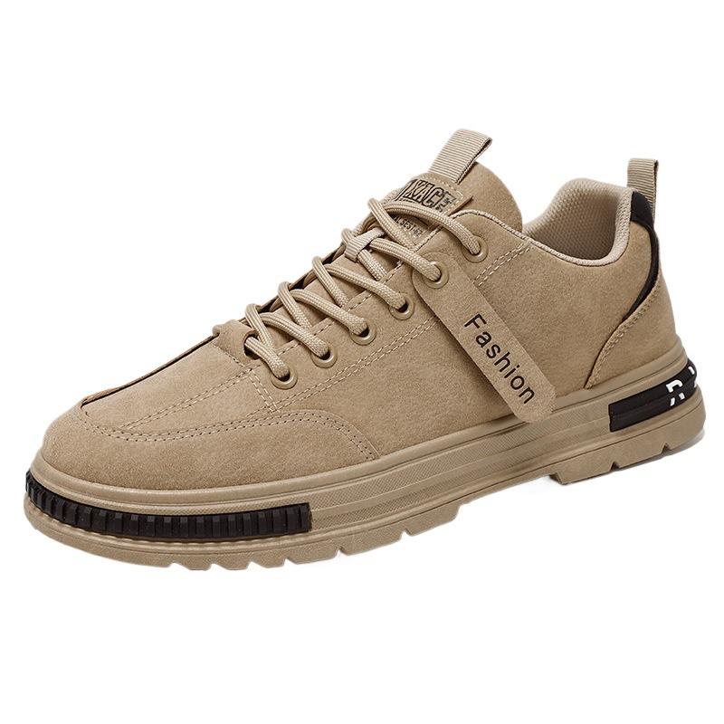 Autumn men's shoes new breathable labor insurance shoes men's construction site work trend versatile non-slip sports shoes