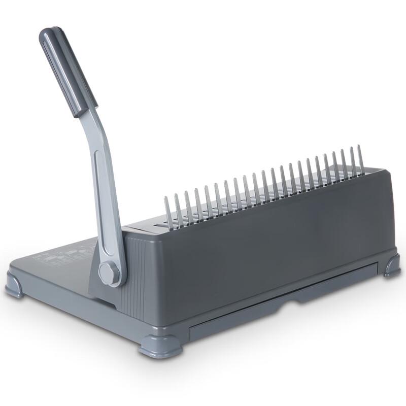 Deli 3872 Semi-Automatic 21-Hole Binding Machine CN plug (adapter included)