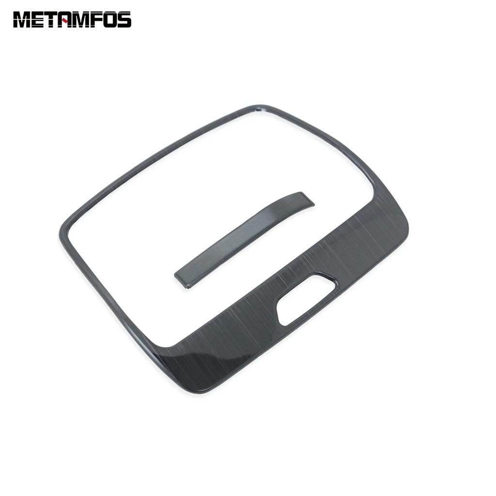 For Ford Kuga Escape - 2024 Carbon Fiber Armrest Box Rear Air Condition Vent Outlet Cover Trim Accessories Car Styling