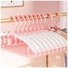 Extendable PP Clothes Hangers Wear-resistant Practical For Jackets Pants Dresses