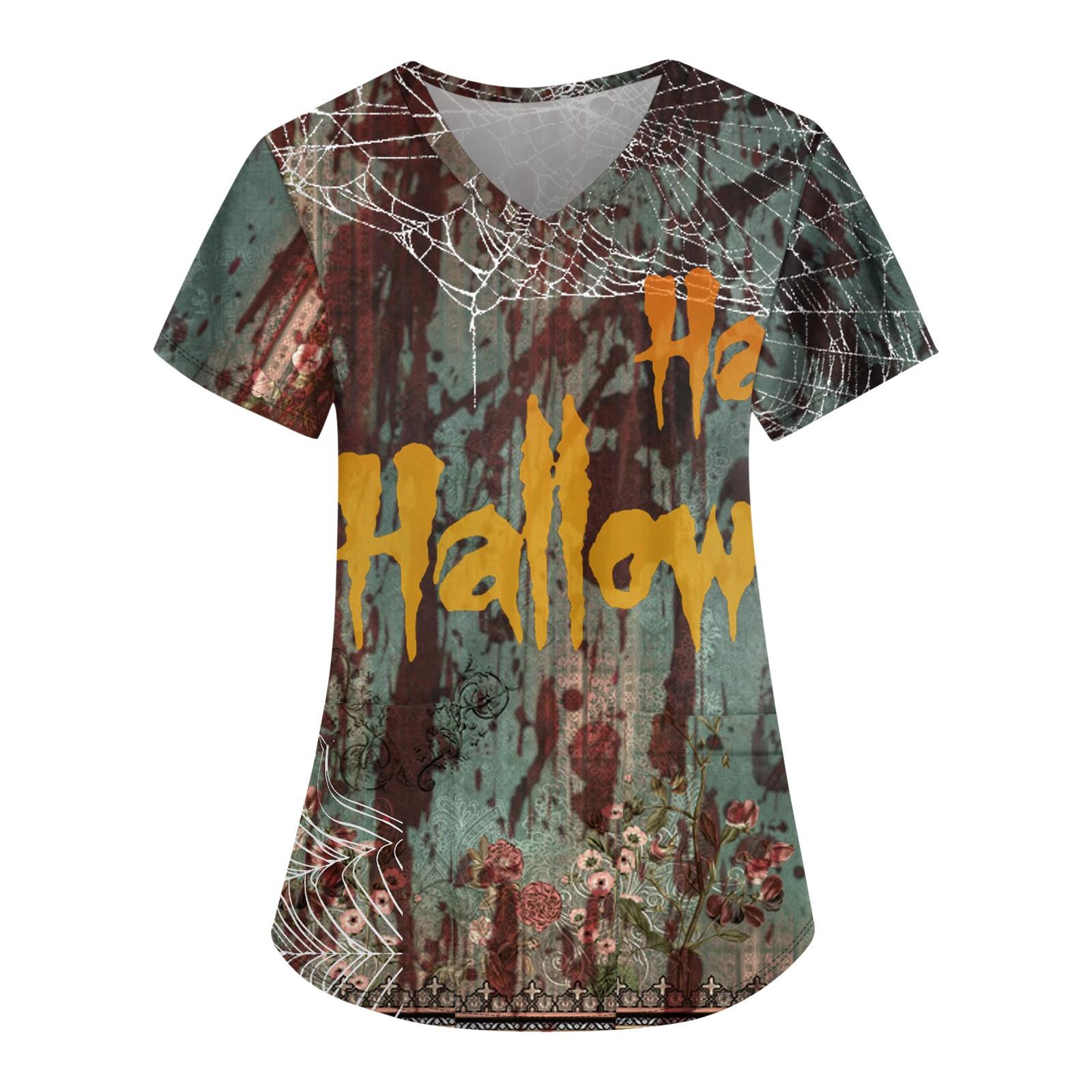 

Жіночі вільні топи з короткими рукавами, повсякденні топи великих розмірів, V-подібний виріз, короткі рукави, повсякденні літні футболки Жіночі топи, футболки, робочий одяг XL зелений