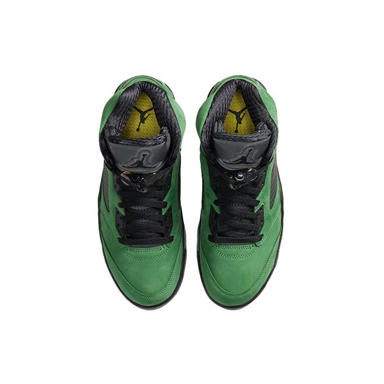 Air Jordan 5 Retro SE Oregon Unisex Sneakers Green Apple-Green Black CK6631-307