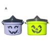 Halloween Pumpkin Bucket Miniature Design Pumpkin Orange Bucket Mini Storage Containers Festive Halloween Decoration
