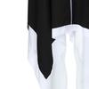 Women Plus Size V Collar Loose Bilayer Dress With Irregular Mini Silhouette For Casual And Party Wear