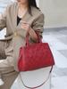 Borsa a tracolla Montaigne da donna in vera pelle - Borsa a mano in pelle di mucca Camelia di lusso