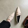 New Style Pointed-toe Thick-heeled High-heeled Women's Single Shoes with Built-in Height Increase