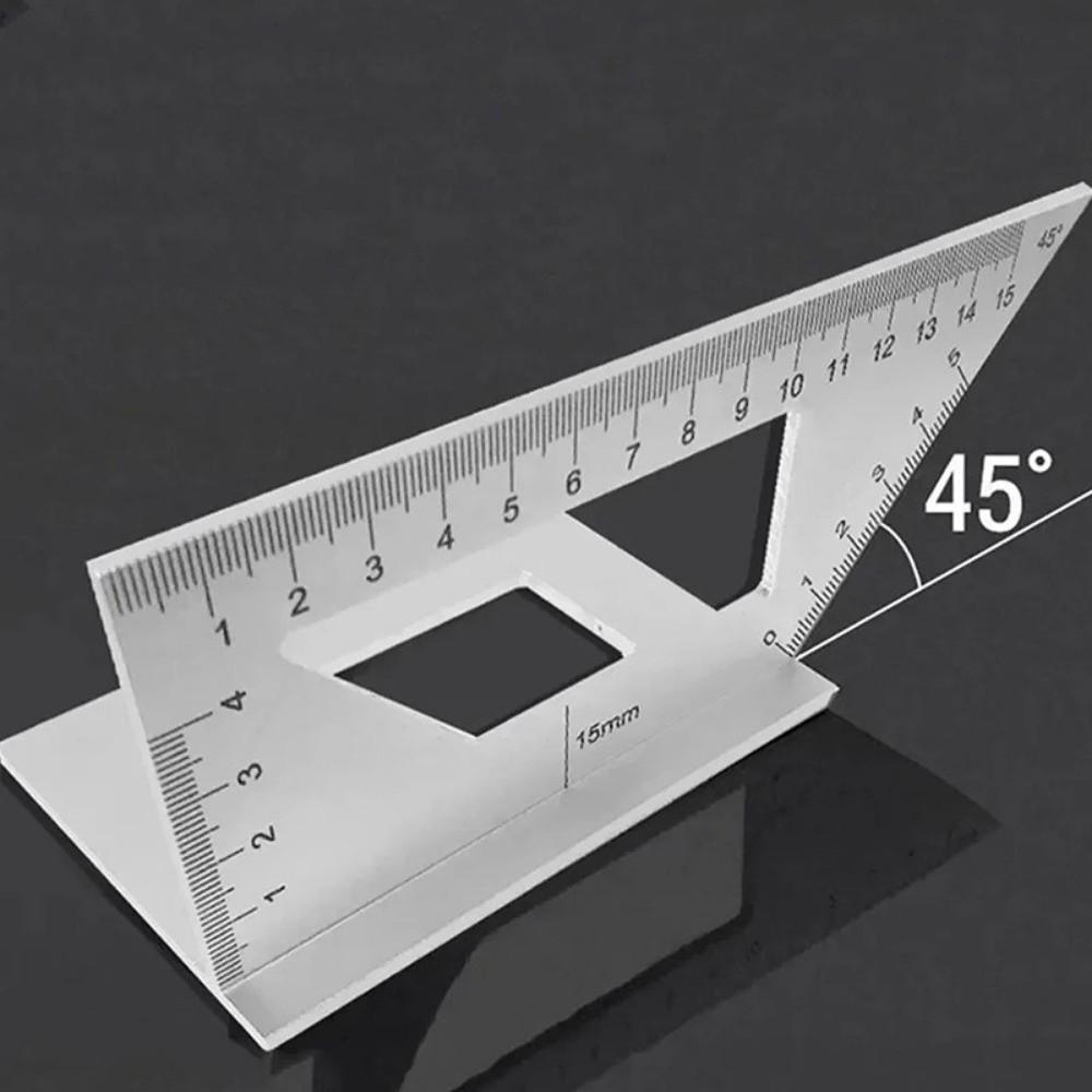 45 90 Degree Angle Ruler Multifunctional Marking Gauge Marking Gauge Carpenter Tool  Carpenter Work