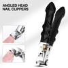 1x Nail Clippers with Safety Lock Large Wide Jaw Opening Toenail Cutter for Elderly Seniors