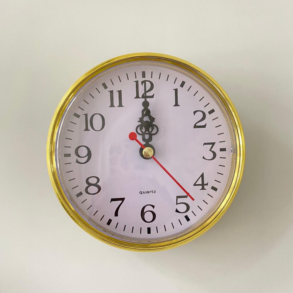 Uhreneinsatz Quarz Uhrwerk Eingebaute Uhr Klassische Uhr Handwerkseinsatz Uhrenwerk DIY Tischuhr