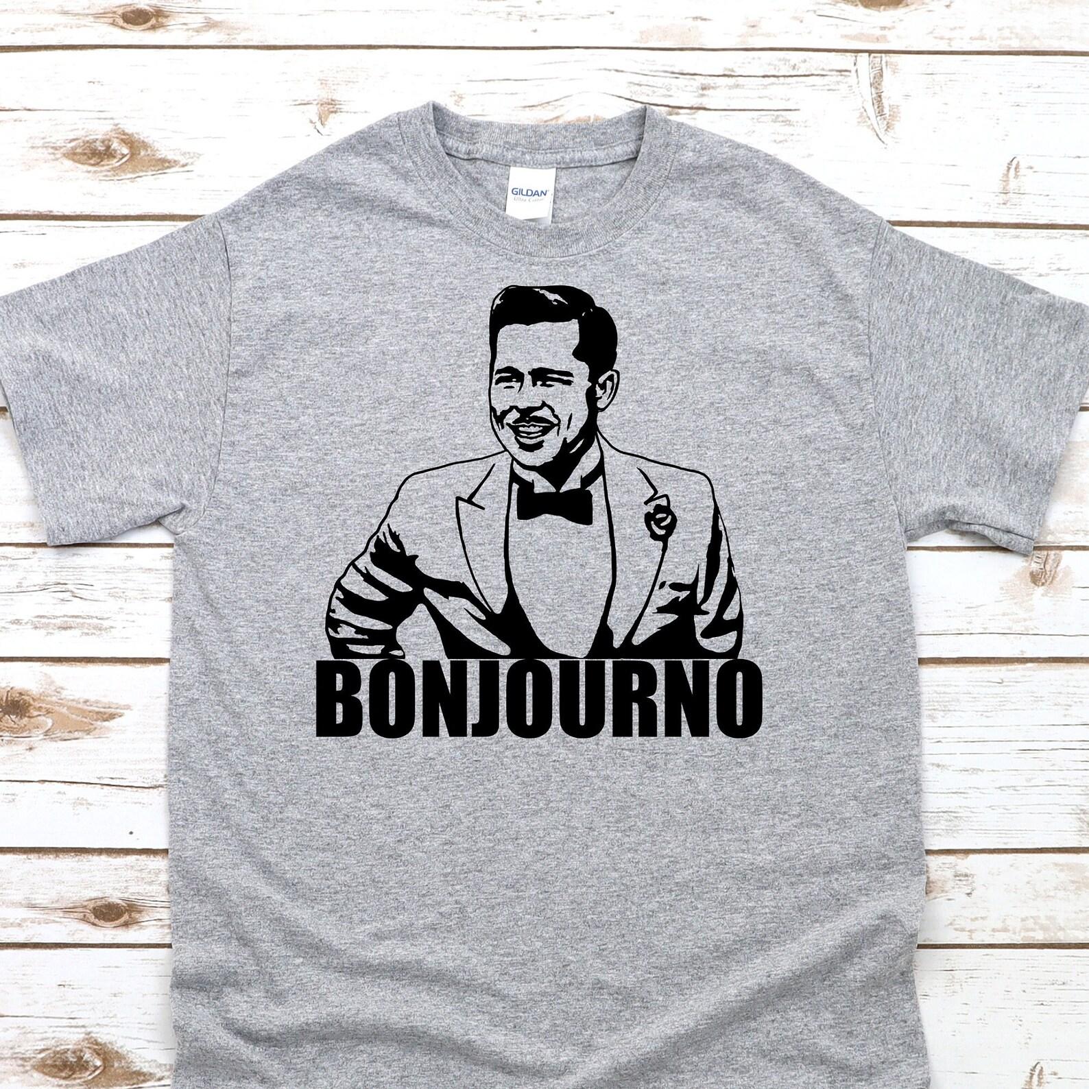 Bonjourno - Unisex T-Shirt 100% Cotton M
