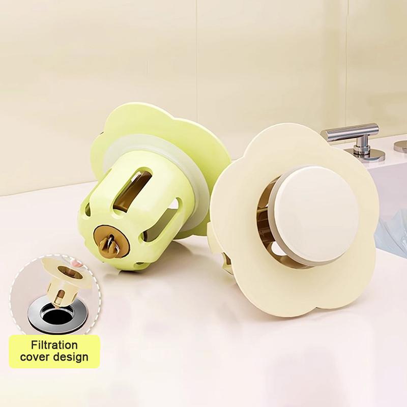Washbasin Filter Leaking Plug Pops-Up Bathroom Sink Drain Strainer For Waterbasin Sink