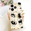 For Xiaomi Redmi 13X Cute Cat Flower Cartoon Phone Case For Redmi 13X Shockproof Soft Silicone Covers Bumpers