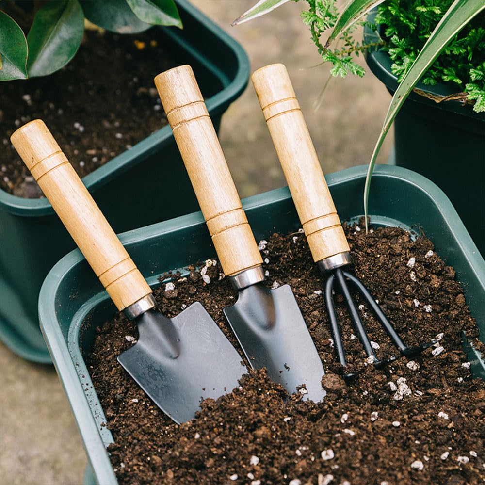 Gardening Hand Gardening Gardening Gardening Tool Wooden Indoor Gardening Mini Gardening Tools Tools, Tools, Set, Supplies, Kit, Handle, Lightweight,
